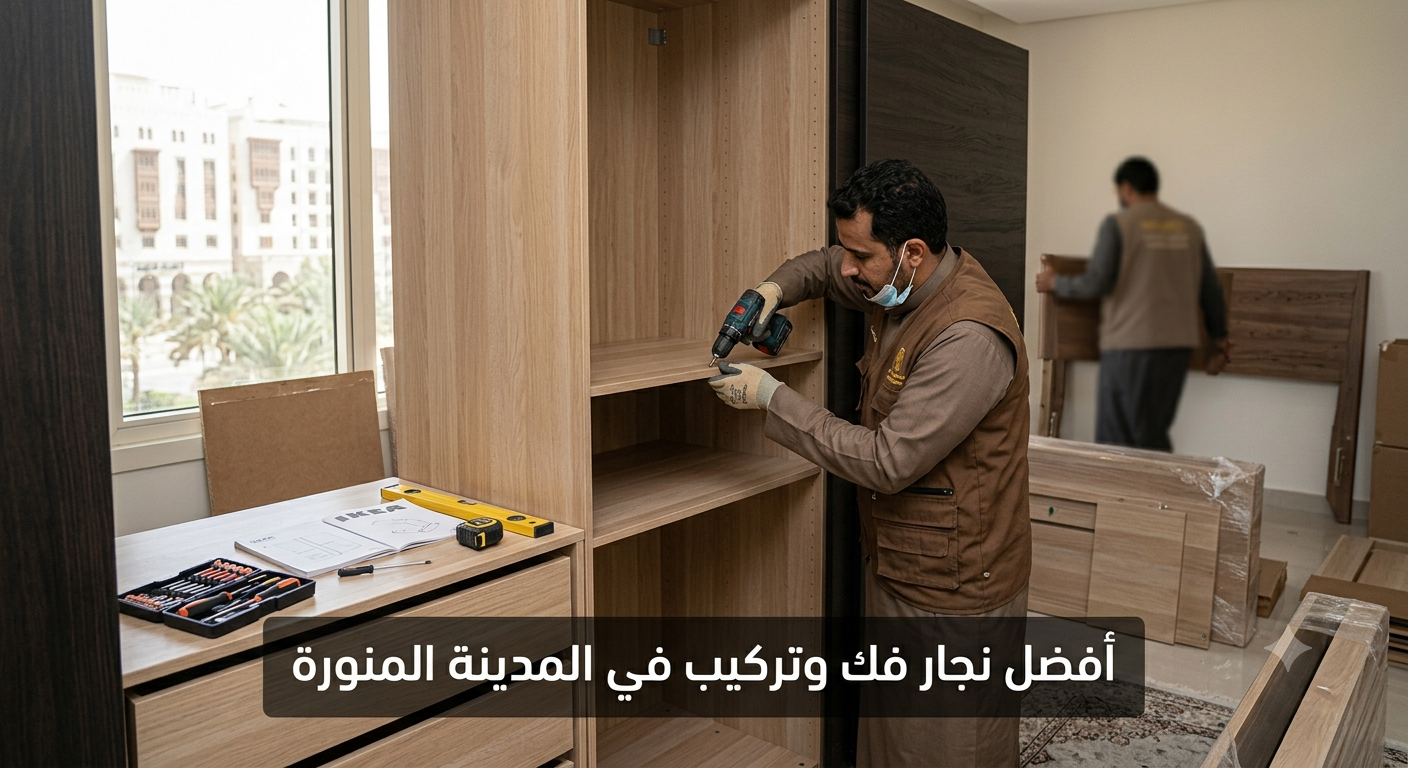 افضل نجار فك وتركيب في المدينة المنورة: خدمات احترافية لجميع أنواع الأثاث